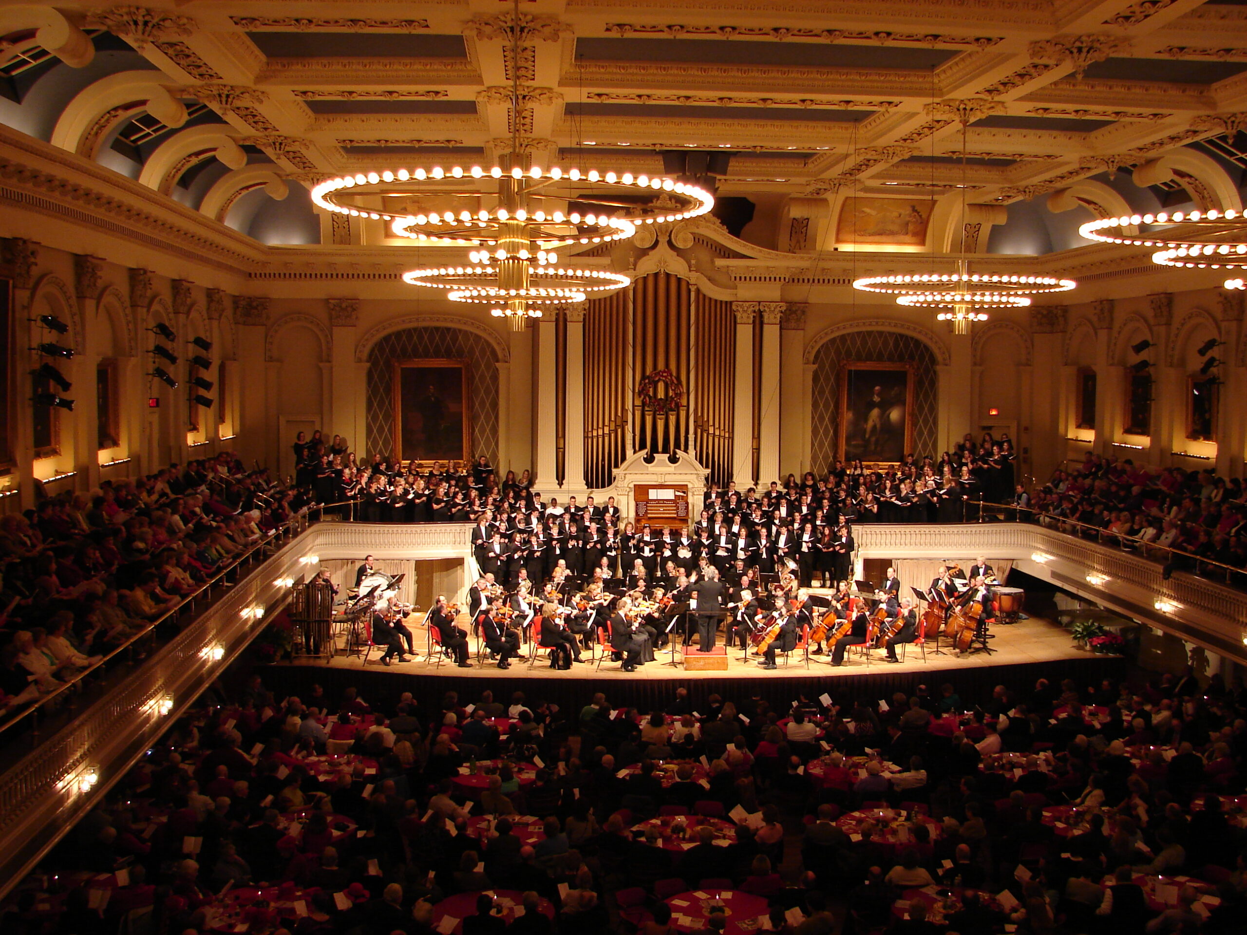 Massachusetts Symphony Orchestra Holiday Pops Concert 2023 Mechanics Hall